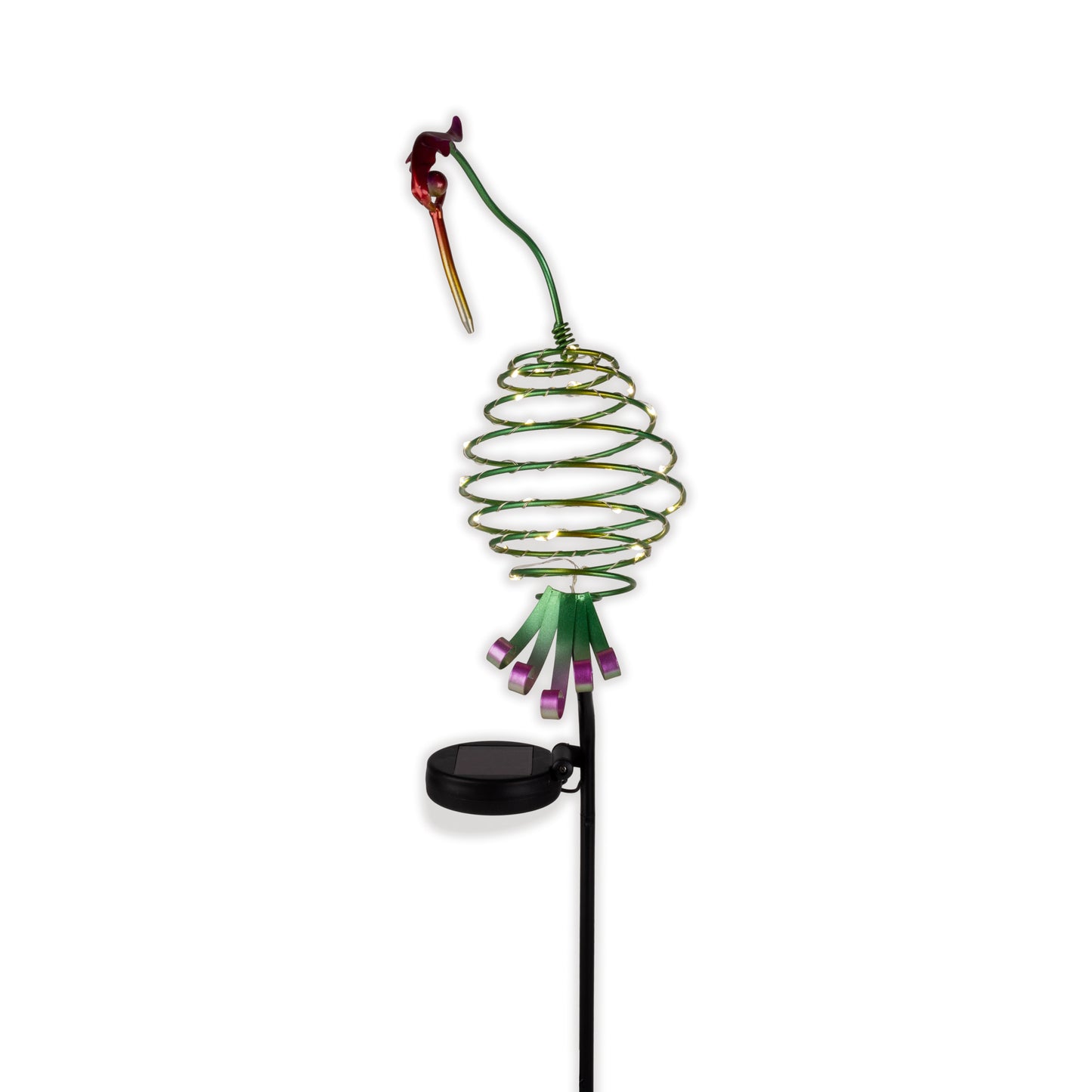 Deko-Solar-Erdspieß "KRANICH" h: 86cm
