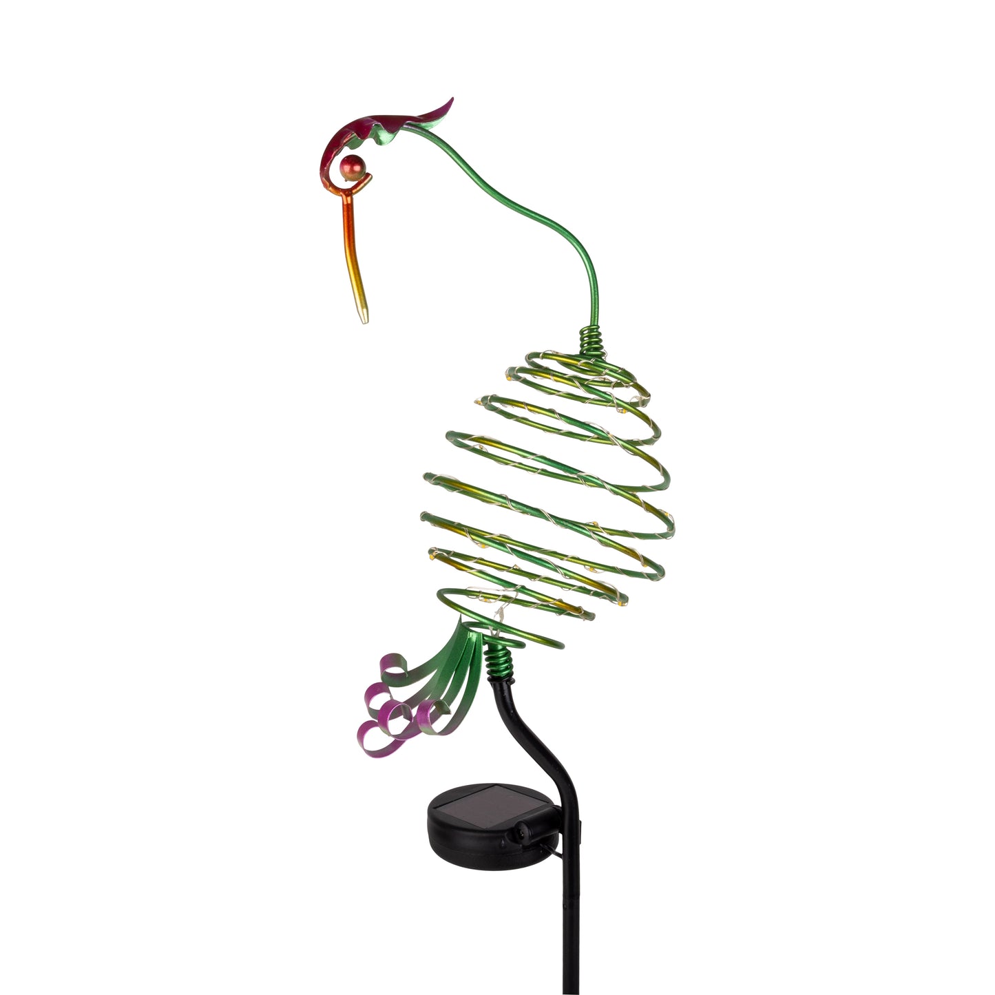 Deko-Solar-Erdspieß "KRANICH" h: 86cm