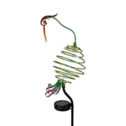 Deko-Solar-Erdspieß "KRANICH" h: 86cm