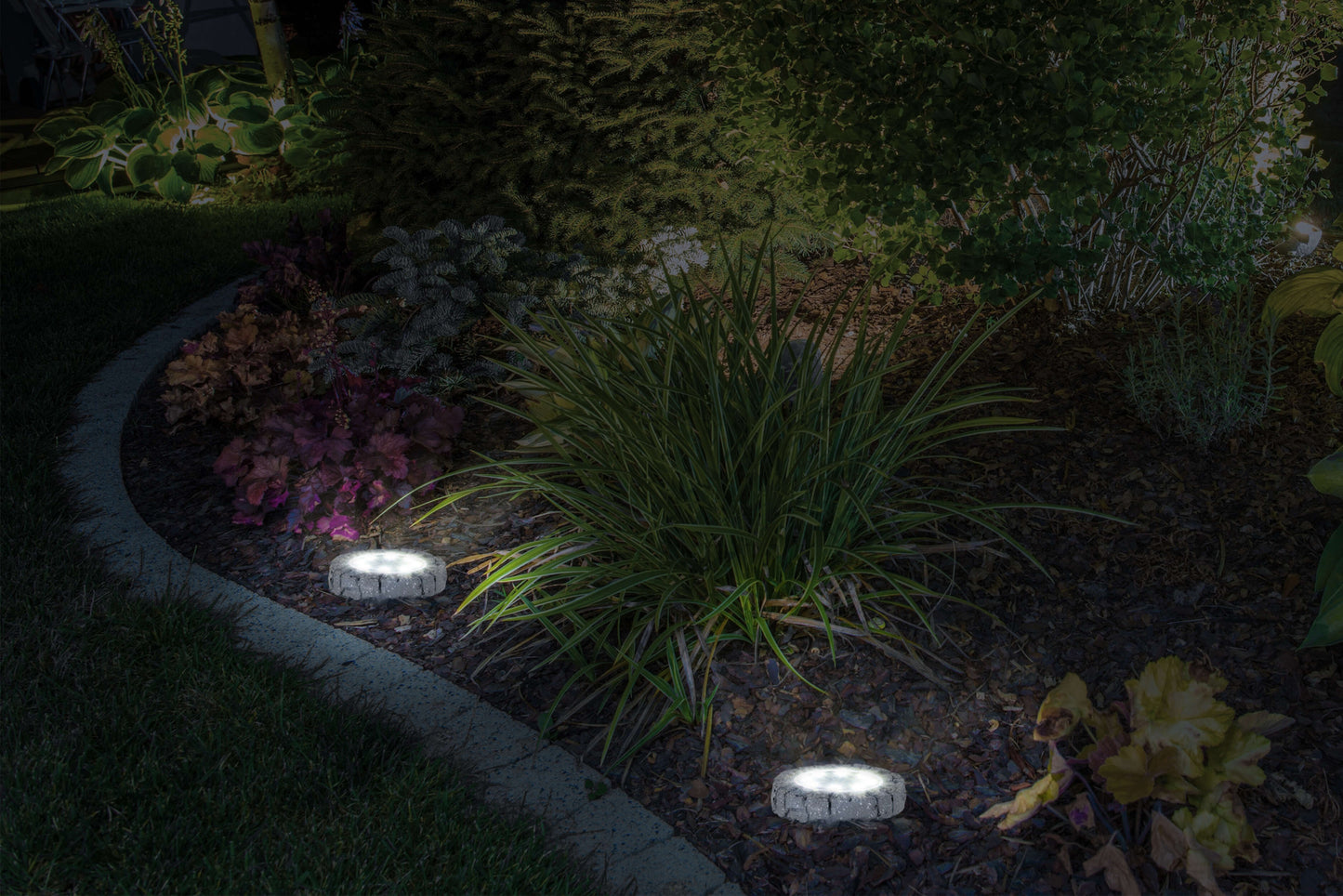 4er-Set LED Solar-/Bodenerdspieß "KIAN" Ø: 12 cm