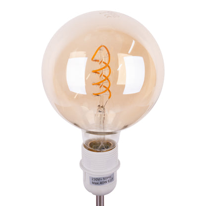 2er-Set LED Leuchtmittel "DILLY" E27/5W Ø: 12,5cm