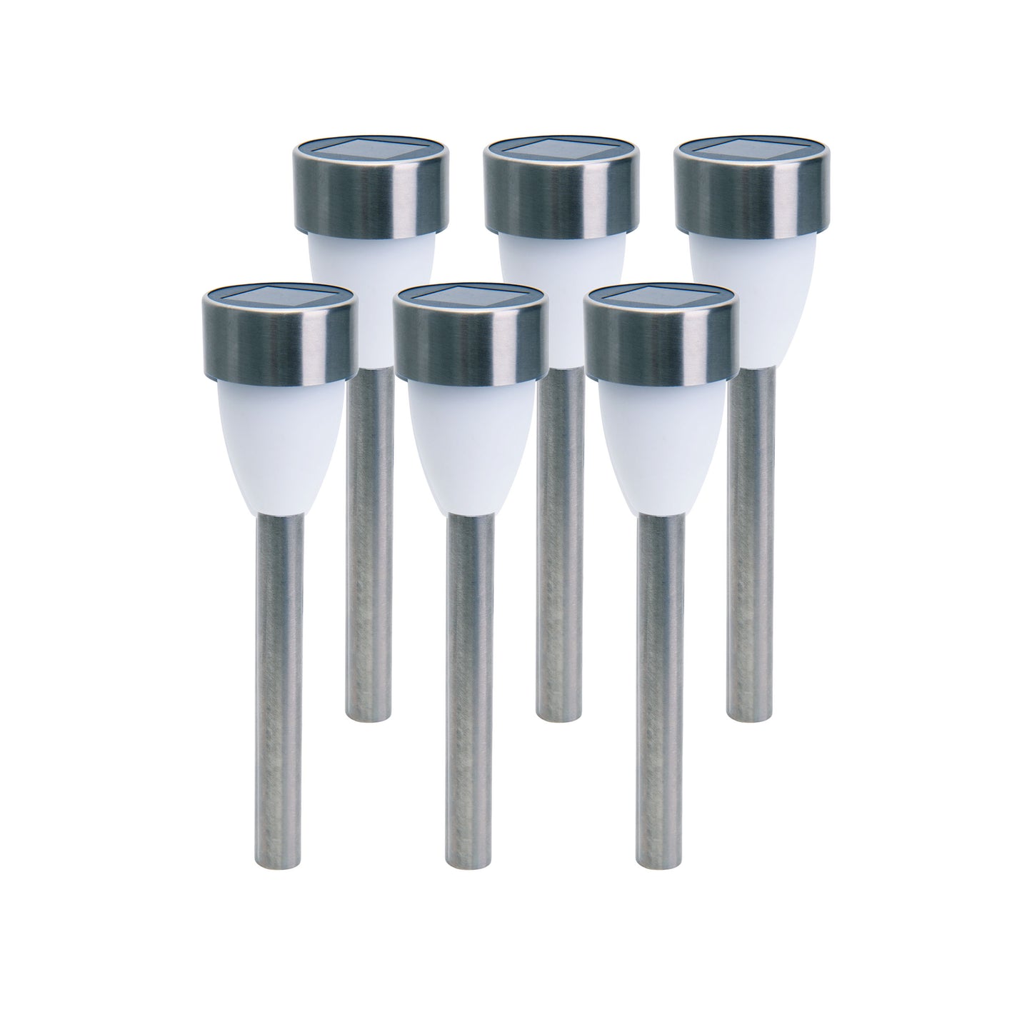 6er-Set LED Solar-/Außenleuchte "CYRAL" inkl. Erdspieß