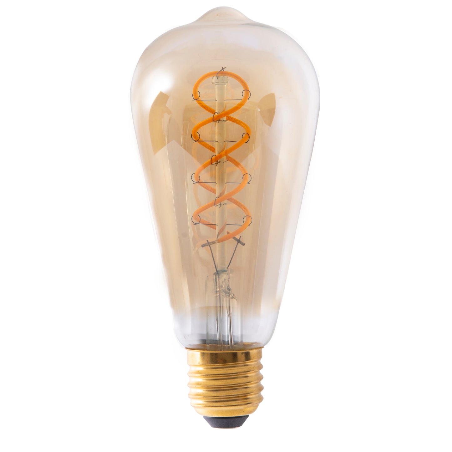 3er-Set E27 LED Leuchtmittel "DILLY" H: 14,6cm warmweiß