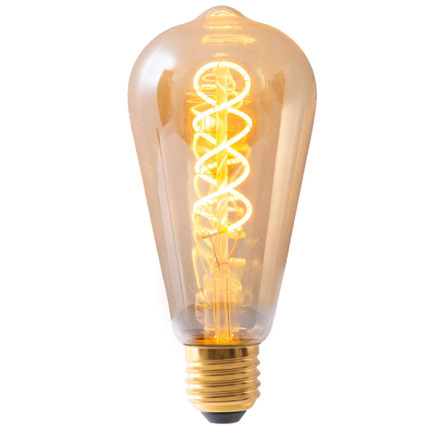 3er-Set E27 LED Leuchtmittel "DILLY" H: 14,6cm warmweiß