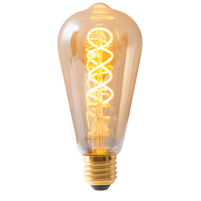 3er-Set E27 LED Leuchtmittel "DILLY" H: 14,6cm warmweiß
