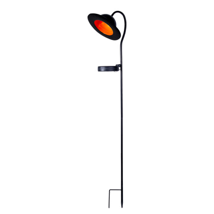 LED Solarleuchte "BOWLER" mit Erdspieß