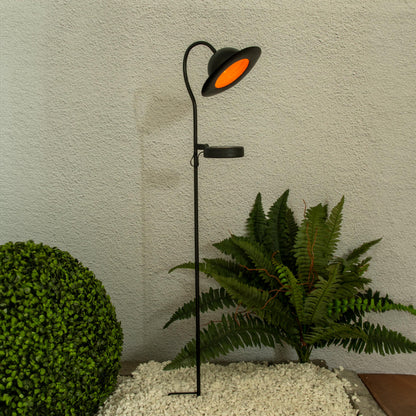 LED Solarleuchte "BOWLER" mit Erdspieß