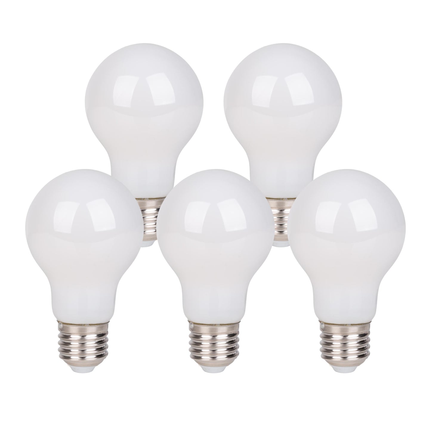 5er-Set E27 LED Leuchtmittel "DAFFY" H: 10,7cm warmweiß