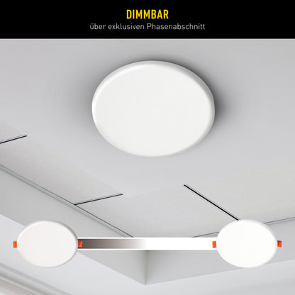 LED Einbauleuchte "SUMA" Ø: 15,5cm
