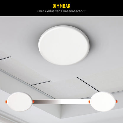 LED Einbauleuchte "SUMA" Ø: 15,5cm