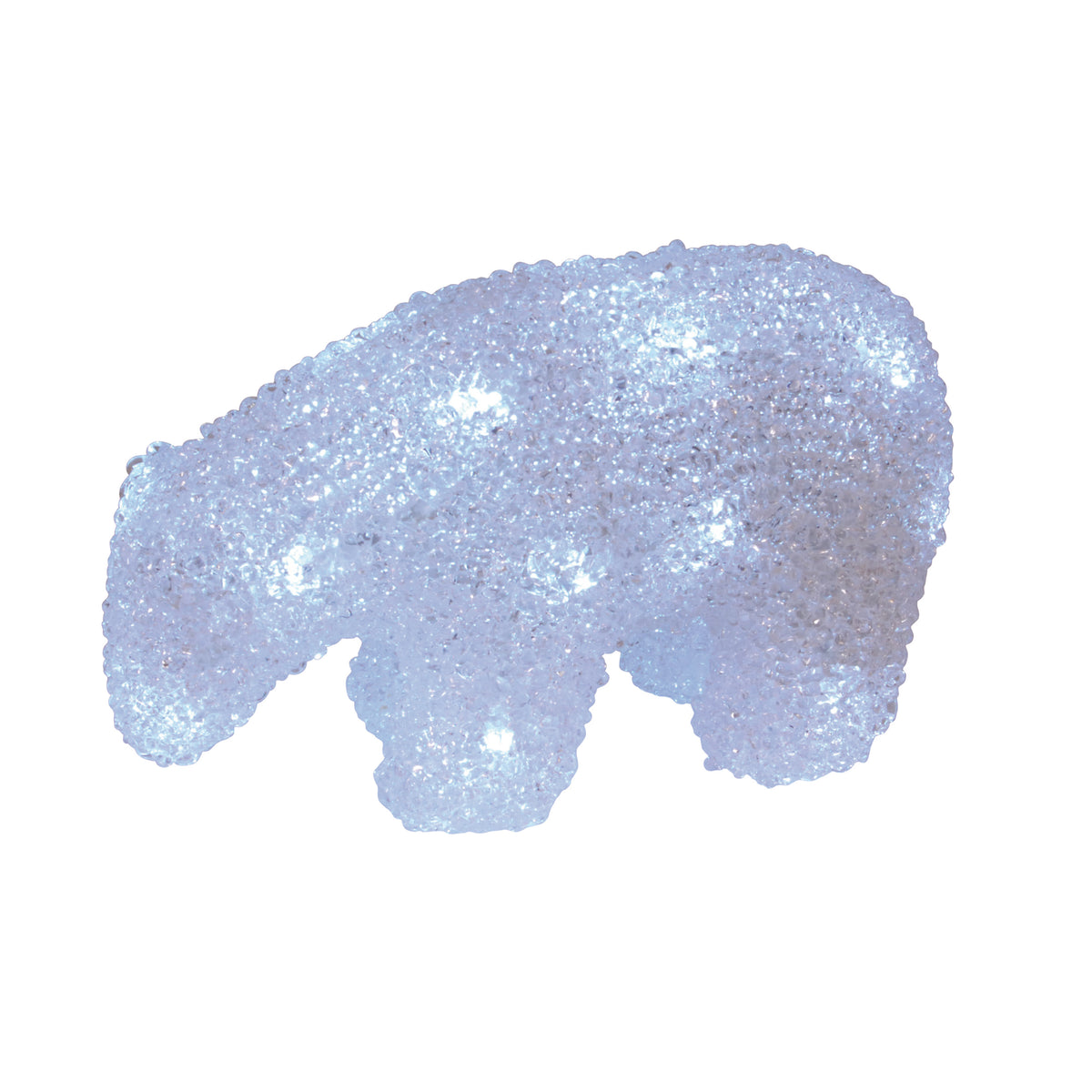 LED Dekoleuchte Eisbär L: 20cm weiß