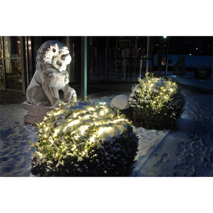 LED-Lichterkette - 1600 cm lang, im Modern Style, aus Kunststoff, grün, 200 LED  für den Außenbereich  Netzbetrieb