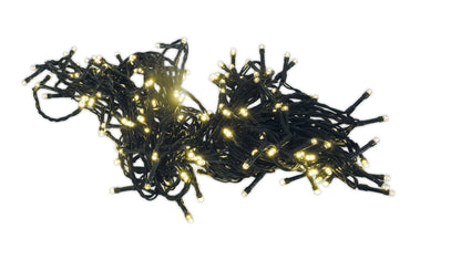 LED-Lichterkette - 1600 cm lang, im Modern Style, aus Kunststoff, grün, 200 LED  für den Außenbereich  Netzbetrieb