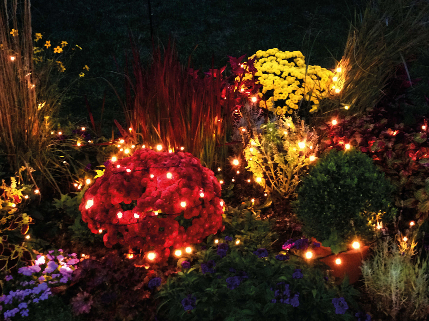 LED-Lichterkette - 1600 cm lang, im Modern Style, aus Kunststoff, grün, 200 LED  für den Außenbereich  Netzbetrieb
