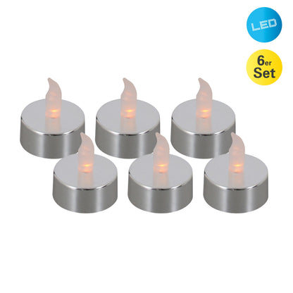 6 LED Kerzen