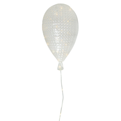 LED Dekoballon H: 50cm weiß
