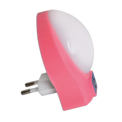 Wandleuchten - Deko-LED Nachtlicht "Jasper", Wandlampe im Functional Style, ausKunststoff in pink, 9 cm hoch, Maße 7 x 7 cm, inkl. LED  Dämmerungssensor