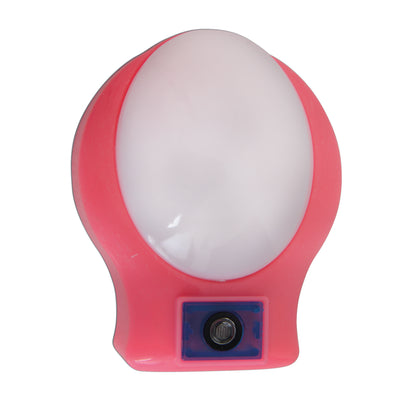 Wandleuchten - Deko-LED Nachtlicht "Jasper", Wandlampe im Functional Style, ausKunststoff in pink, 9 cm hoch, Maße 7 x 7 cm, inkl. LED  Dämmerungssensor