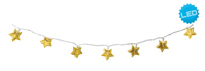 Lichterkette mit Sternen