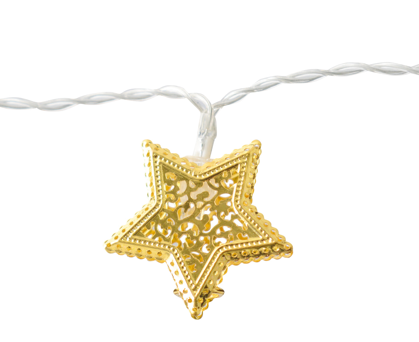 Lichterkette mit Sternen