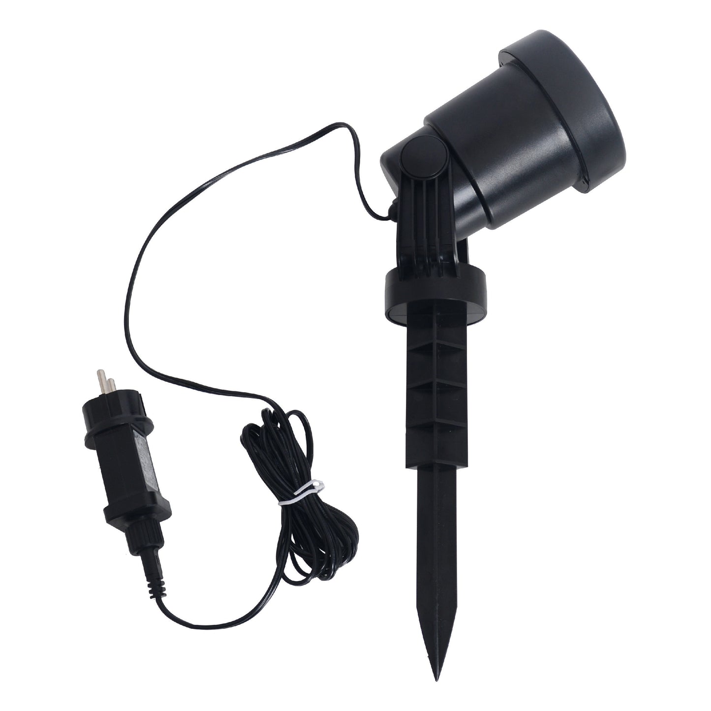 Effektbeleuchtung/Außenerdspieß mit Projektor H: 19,5cm