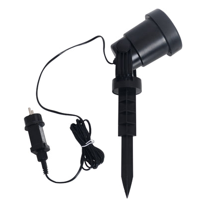 Effektbeleuchtung/Außenerdspieß mit Projektor H: 19,5cm