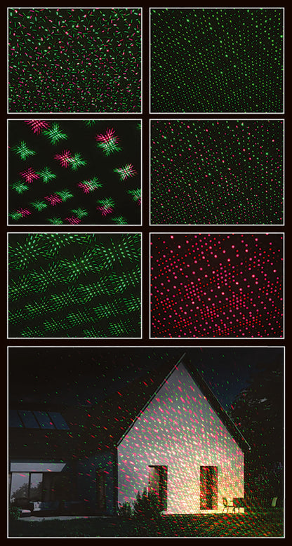 Effektbeleuchtung/Außenerdspieß mit Projektor H: 19,5cm