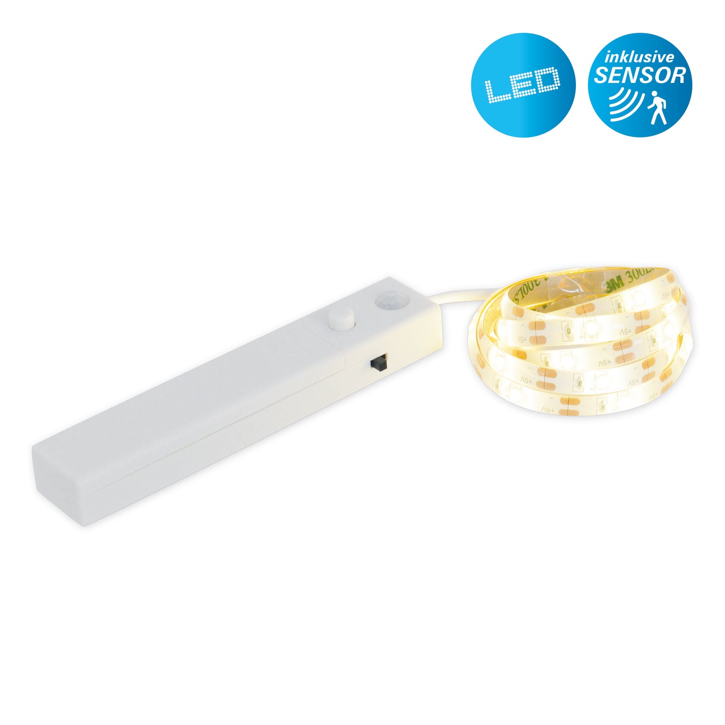 LED-Stripe mit PIR Sensor Indoor 1 m