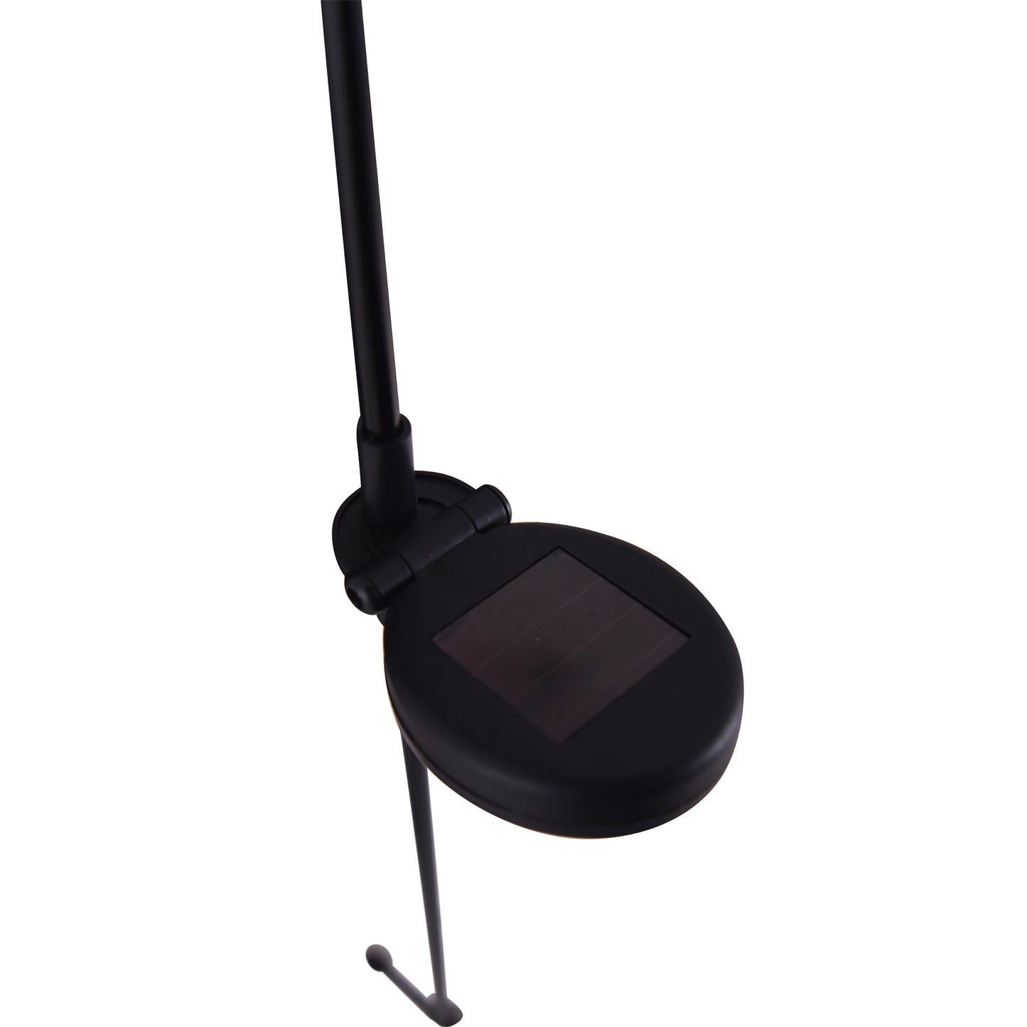 LED-Solar Erdspieß "Flamme", Lampe für den Außenbereich im Oriental-Style, aus Metall und Kunststoff in braun, 15,8 x 6 x 90 cm, mit LED Platine  mit Schiebeschalter  Dämmerungssensor
