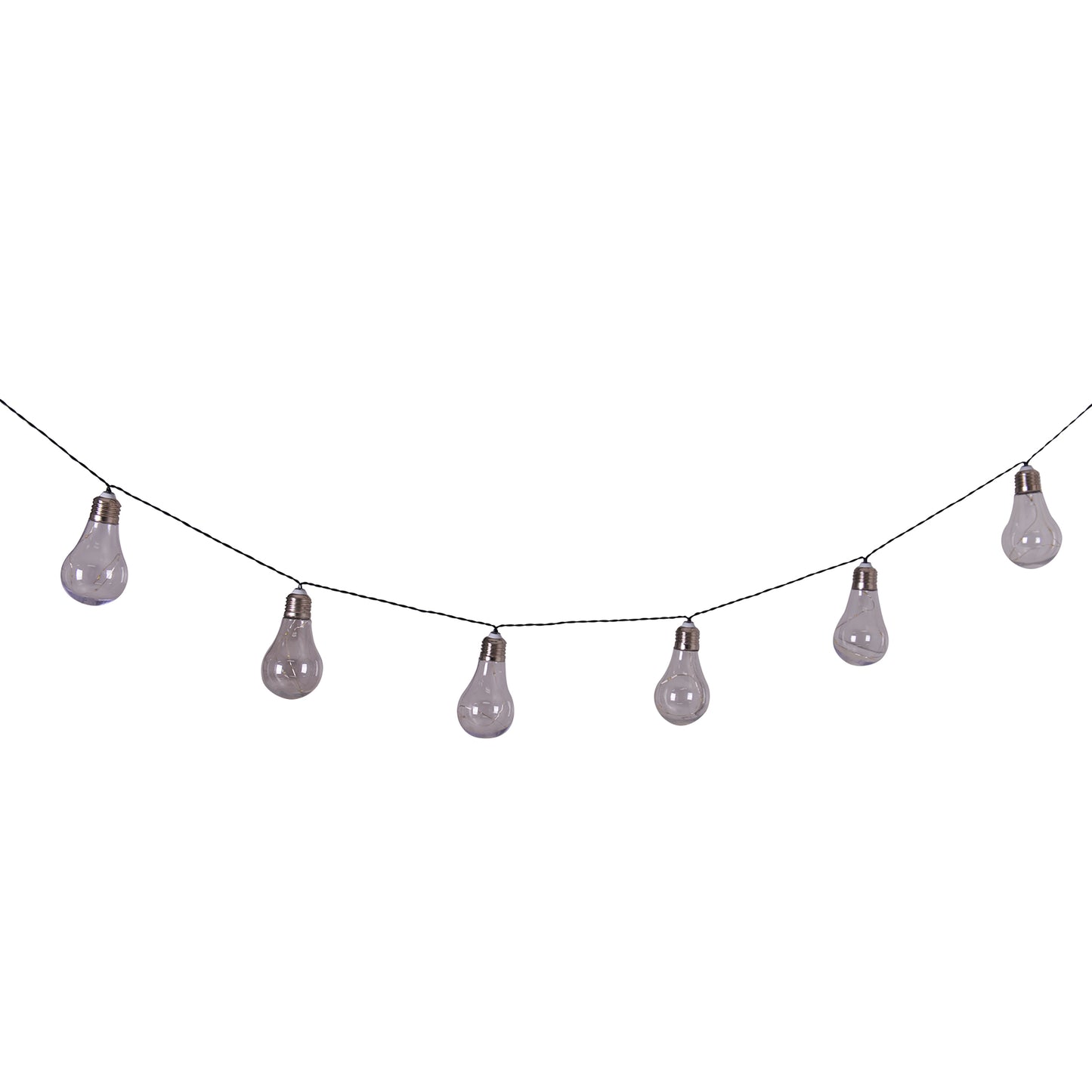 10er Solarlichterkette "GLÜHBIRNE" L: 300cm