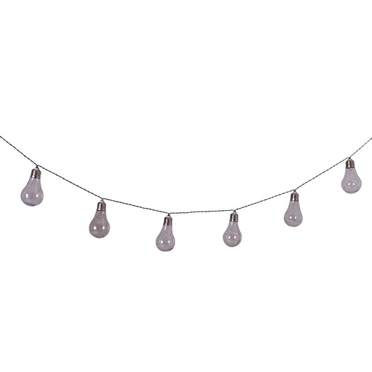 10er Solarlichterkette "GLÜHBIRNE" L: 300cm