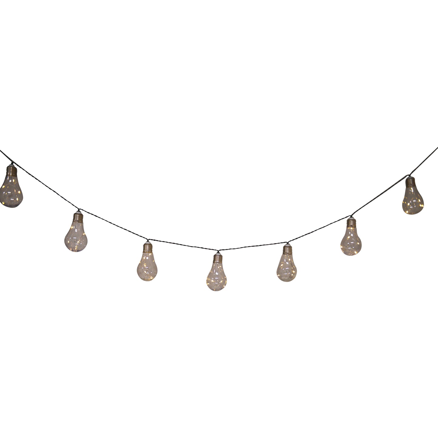 10er Solarlichterkette "GLÜHBIRNE" L: 300cm
