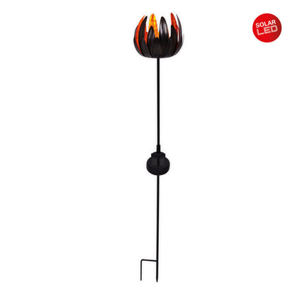 LED Solarspieß "BLUME" H: 90cm