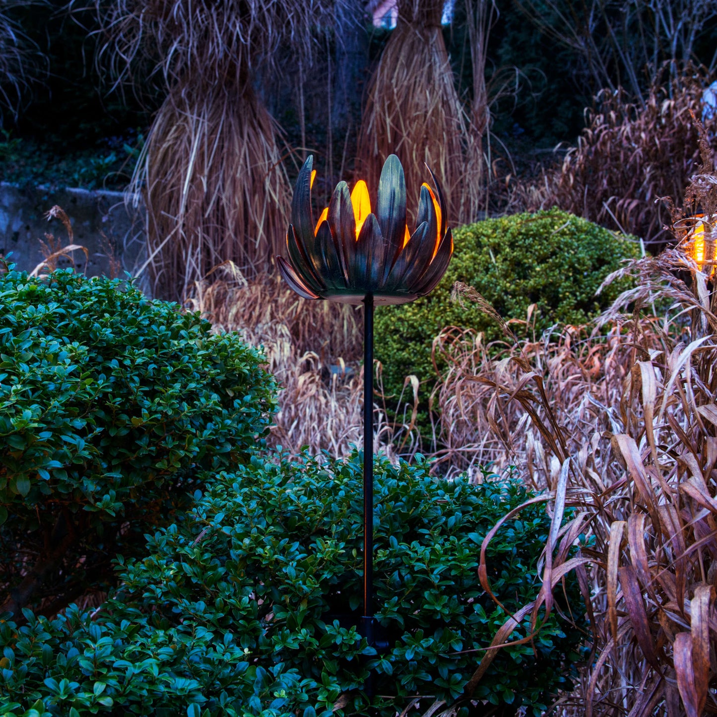 LED Solarspieß "BLUME" H: 90cm