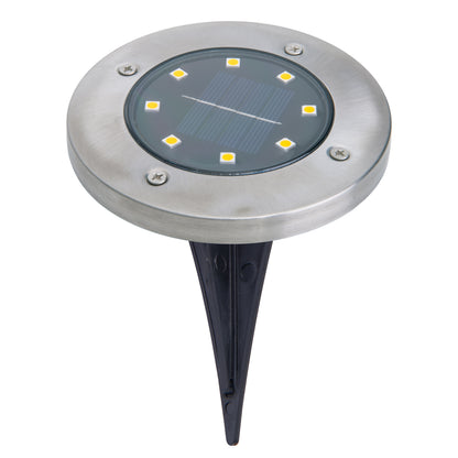 6er-Set LED Solar-/Bodenerdspieß "KIAN" Ø: 12 cm