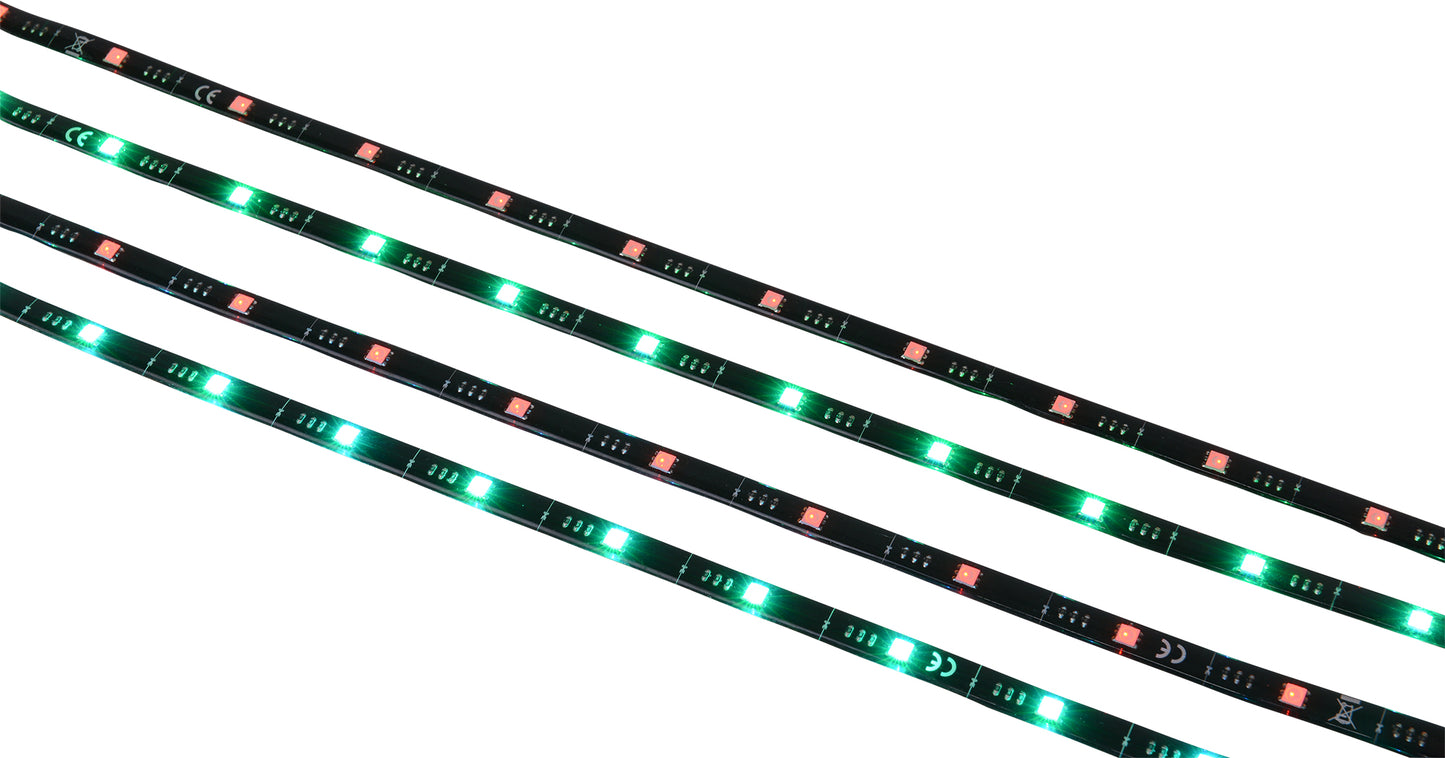 LED TV-Stripe 4x 50cm RGB