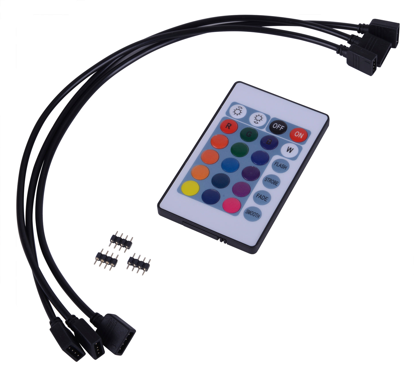LED TV-Stripe 4x 50cm RGB