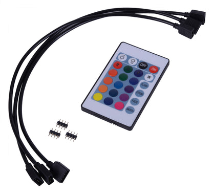 LED TV-Stripe 4x 50cm RGB