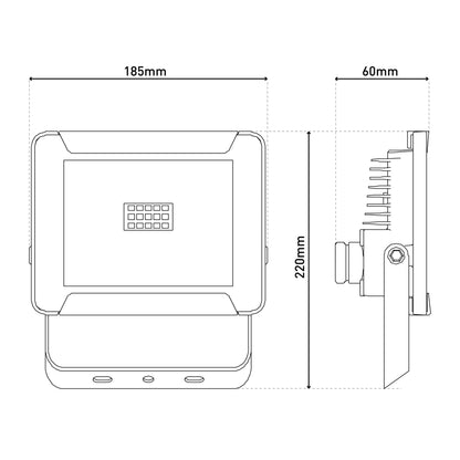 LED-Außenleuchte "Strahler" 30W