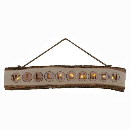 LED-Dekoleuchte "WILLKOMMEN"