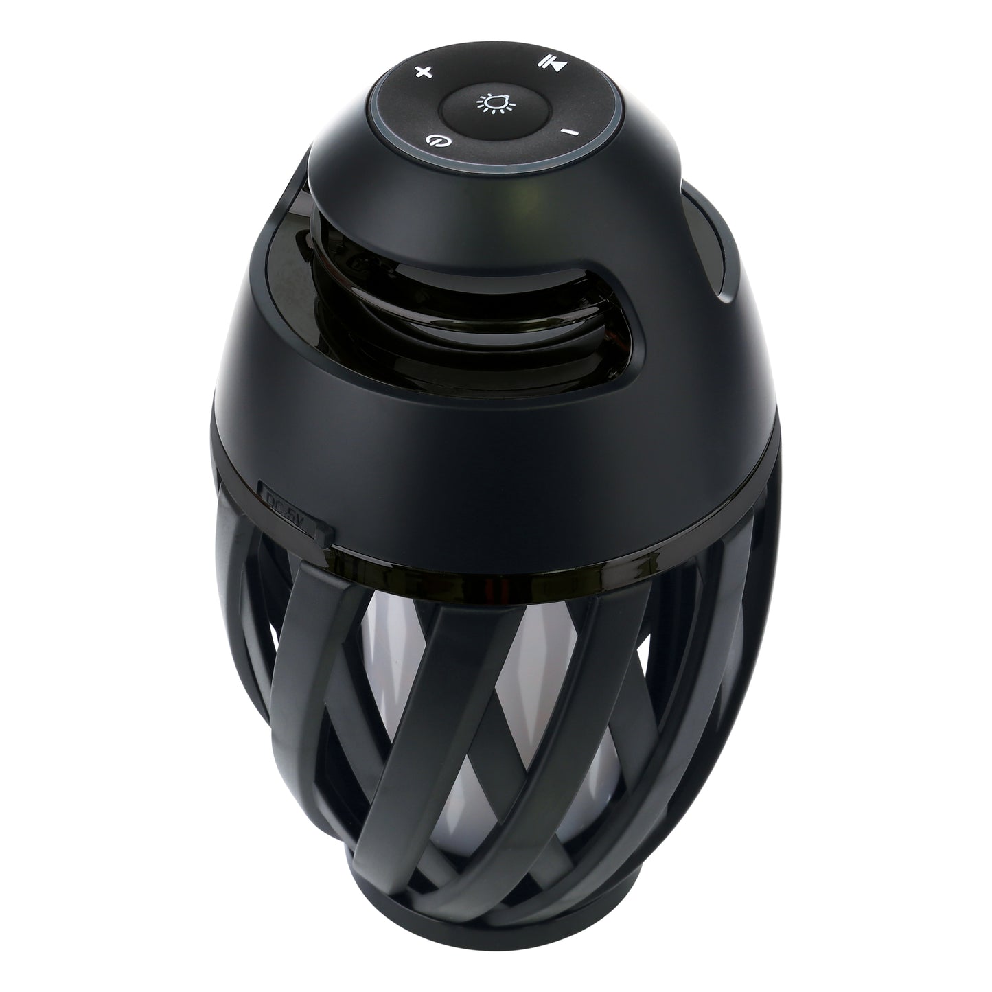 LED Tischleuchte "MUNA" H: 16,5cm inkl. BT-Speaker