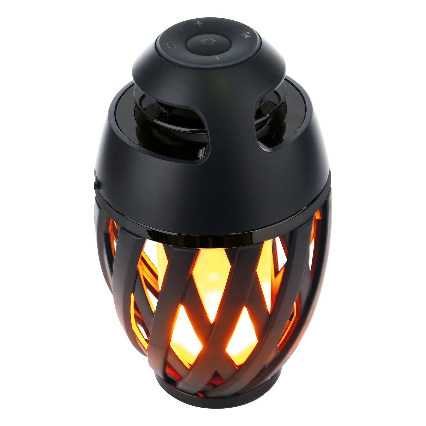 LED Tischleuchte "MUNA" H: 16,5cm inkl. BT-Speaker