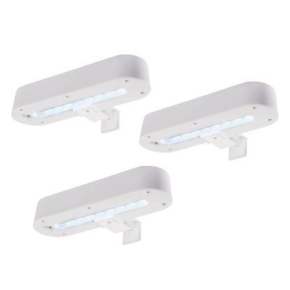 3er-Set Solarleuchte "GARDEN LIGHT" L: 20cm weiß