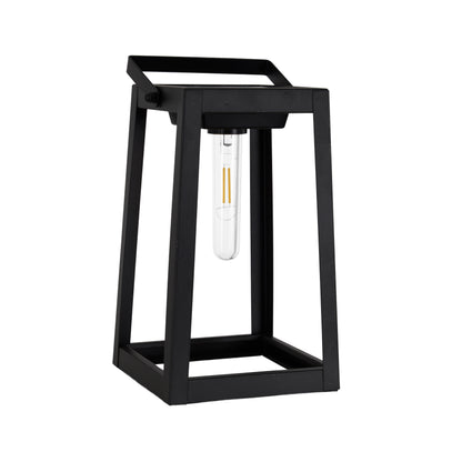 LED Deko-/Solarleuchte H: 25,5cm schwarz