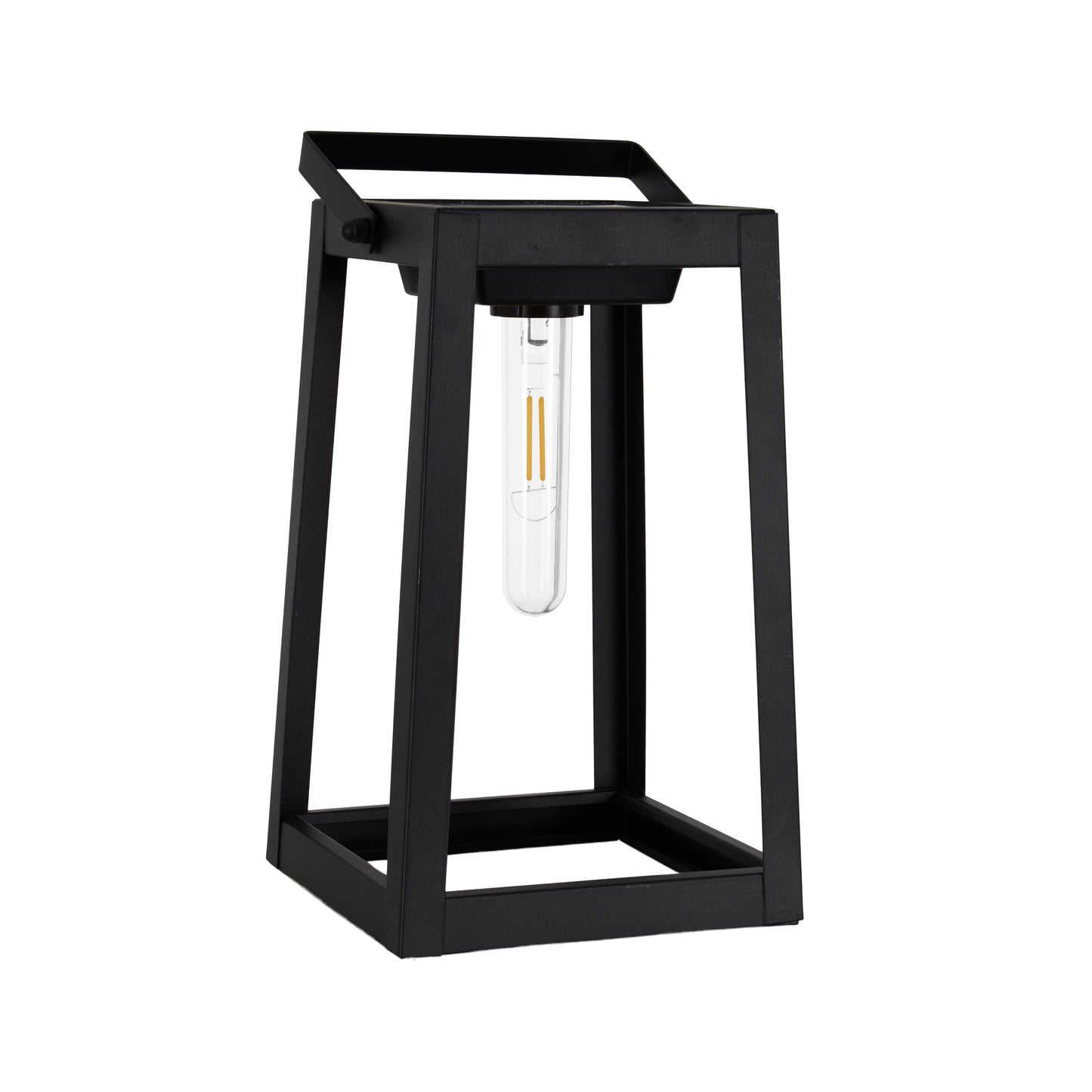 LED Deko-/Solarleuchte H: 25,5cm schwarz