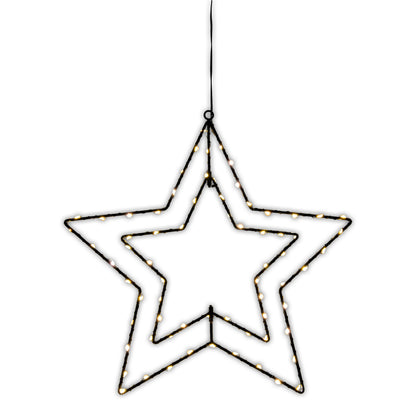 LED Outdoor Weihnachtsleuchte "Stern" Ø: 40 cm