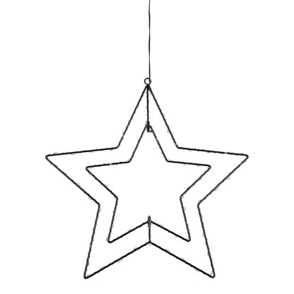 LED Outdoor Weihnachtsleuchte "Stern" Ø: 40 cm