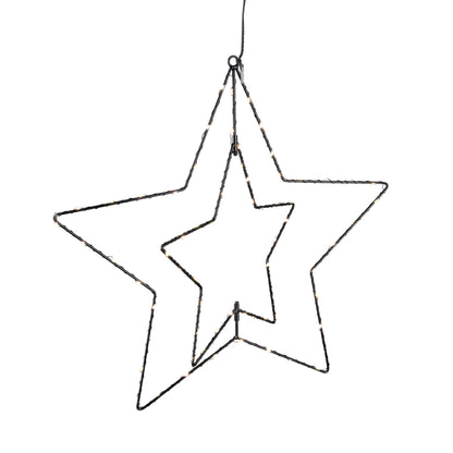 LED Outdoor Weihnachtsleuchte "Stern" Ø: 40 cm