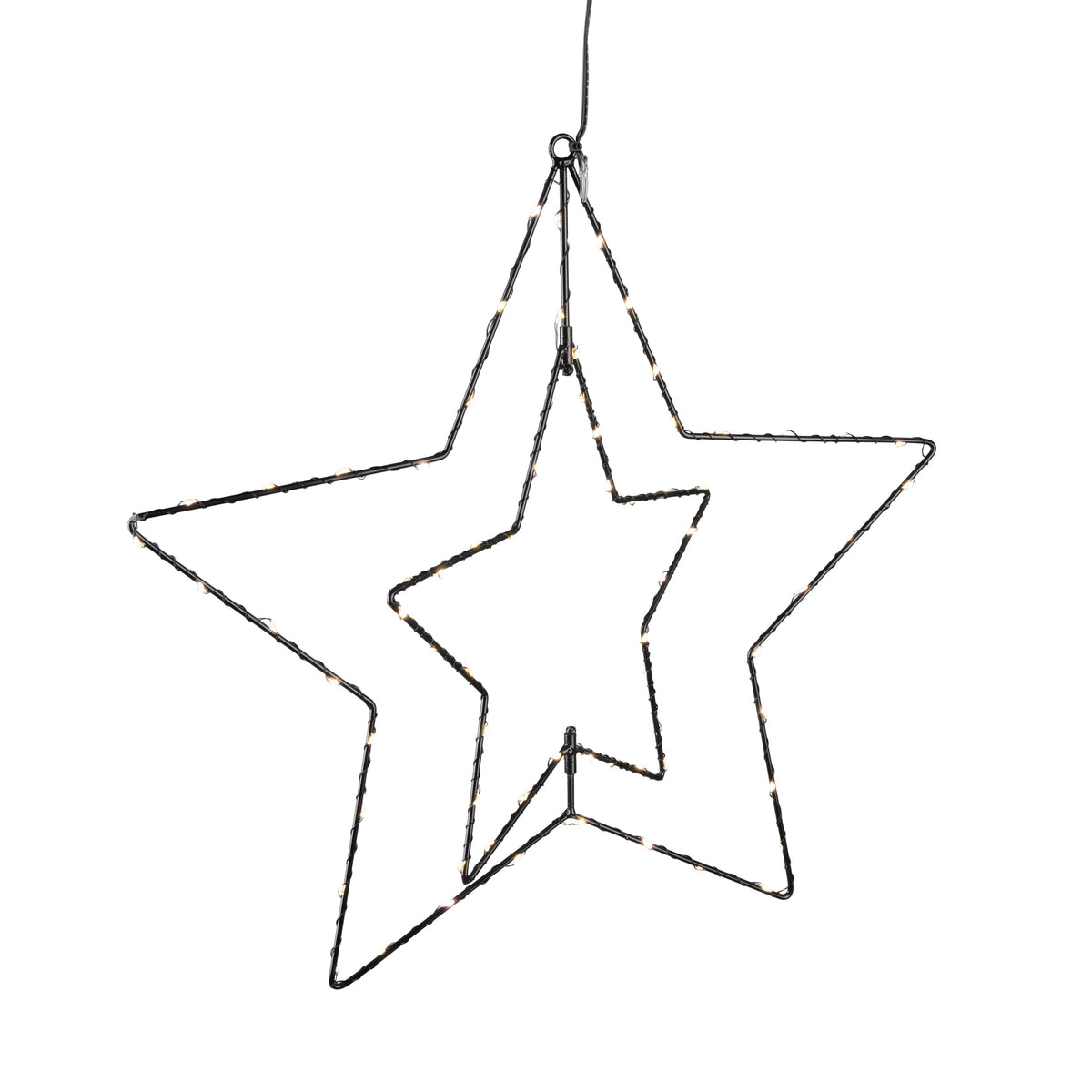 LED Outdoor Weihnachtsleuchte "Stern" Ø: 40 cm
