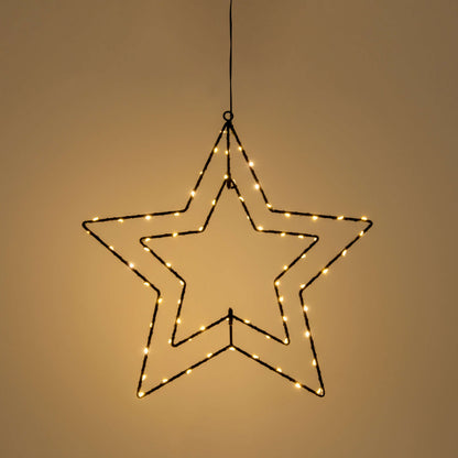 LED Outdoor Weihnachtsleuchte "Stern" Ø: 40 cm